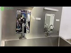 Chirurgie scrub wasbak