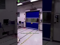 de elektrische deuren van de rolgarage