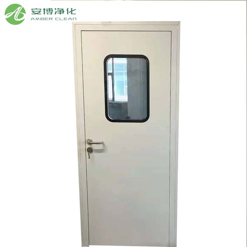 50 mm stalen branddeuren voor ziekenhuizen met observatievenster