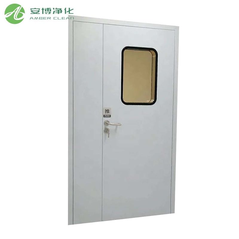 50 mm stalen branddeuren voor ziekenhuizen met observatievenster