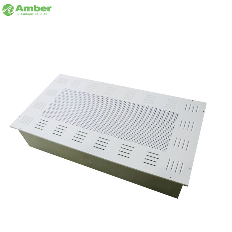 AMBER Klasse 100 99,99%@0,3 μM H13 HEPA FFU met een lager afneembare vormgeving