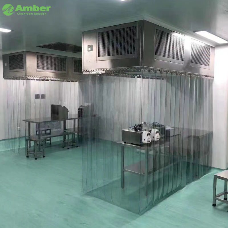 SUS304 H14 Filter 99,9995% 0,3μm Klasse 100 Laminaire Afzuigkap voor laboratorium