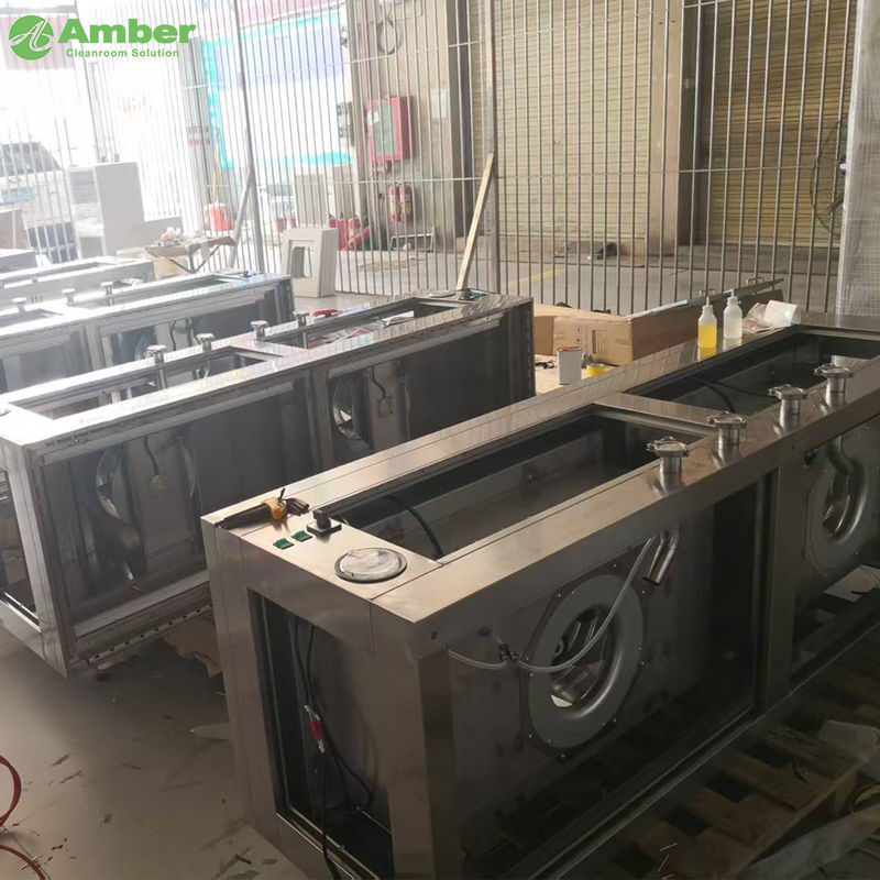 SUS304 H14 Filter 99,9995% 0,3μm Klasse 100 Laminaire Afzuigkap voor laboratorium