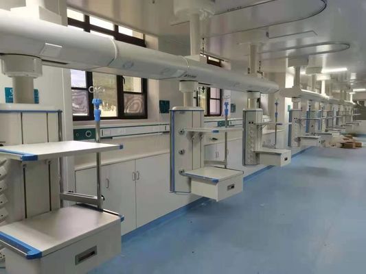 Het plafond zette Medische Plafondtegenhanger 750mm de Capaciteit van de Wapen op160kg Lading