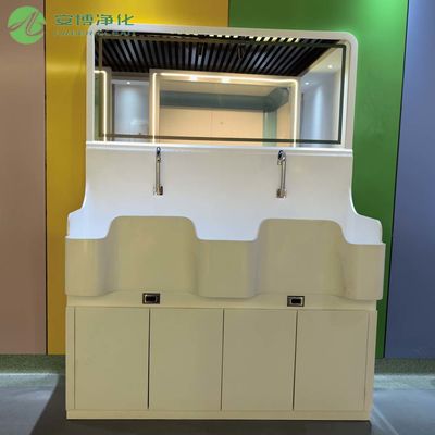 AMBER Knie-gevoelige dubbele wasbak scrub wasbak medische met spiegel